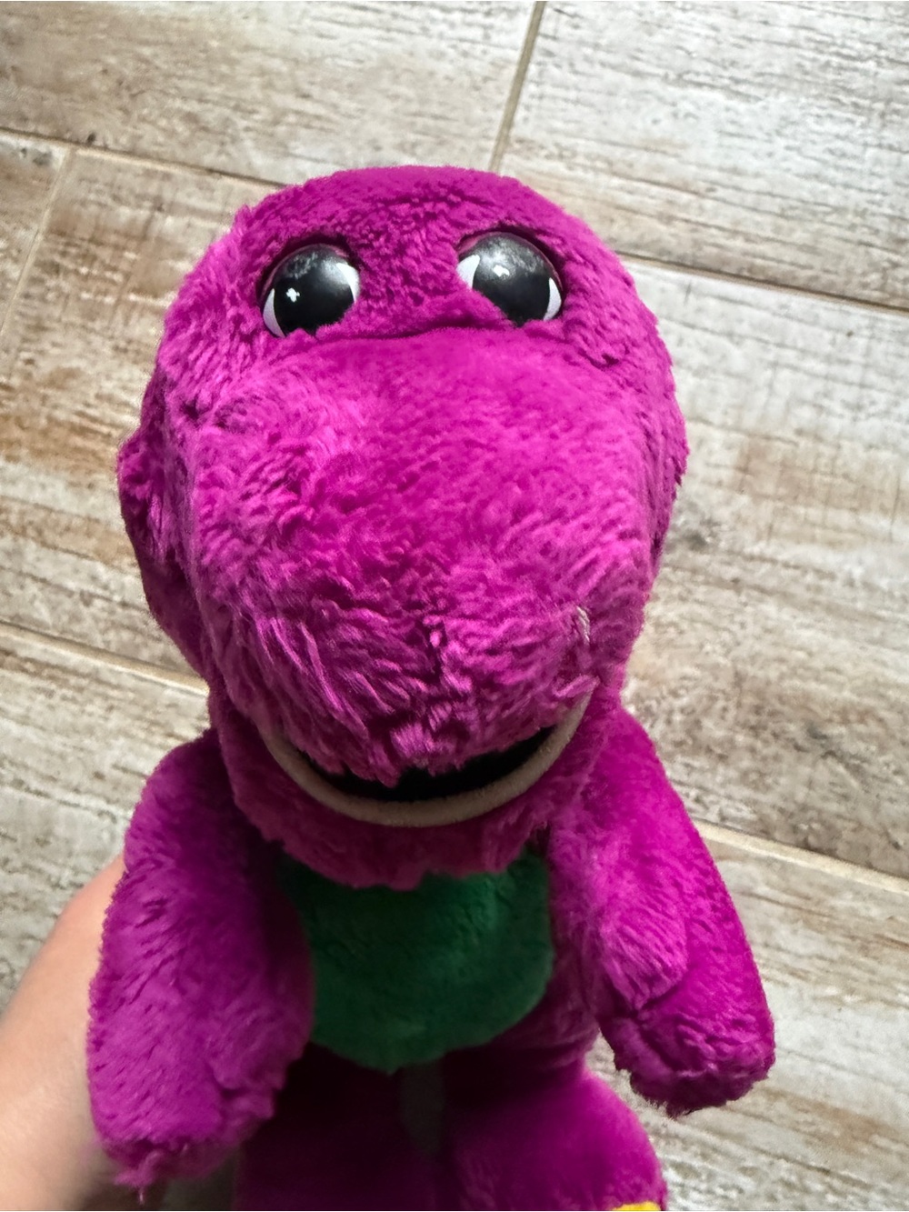 Vintage Barney the Purple Dinosaur Plush